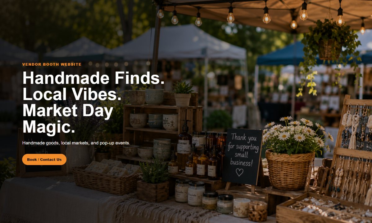 Vendor Booths turnkey website thumbnail